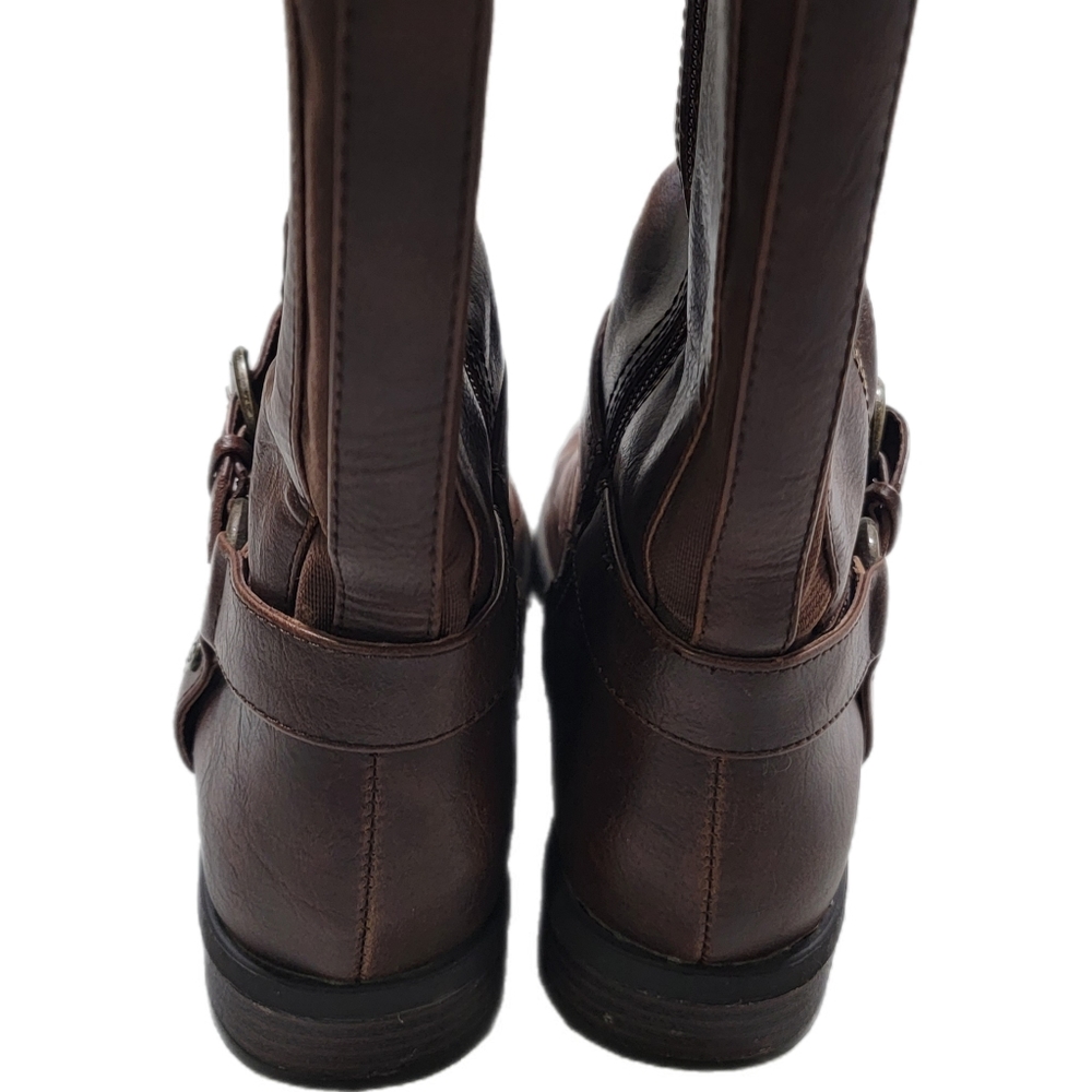 G by Guess Womens Harson Faux Leather Over-The-Knee Boots Brown Size 9 medium - Picture 5 of 14
